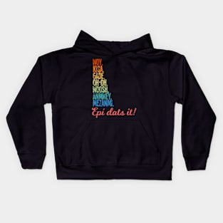 Haiti Haitian Flag Proud Ayiti Colorful Epi Dats It Kids Hoodie